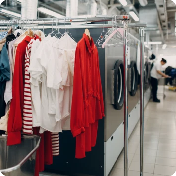 Serviço lavandaria